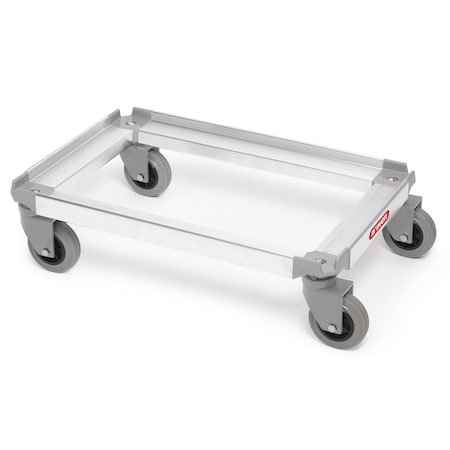 Araven CARRIER DOLLY FOR LARGE FOOD BOX WITH CASTERS, GREY 61223